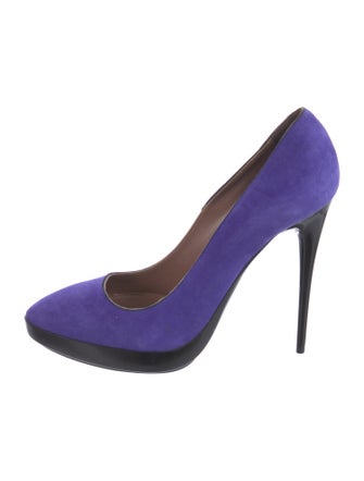 Tabitha Simmons Suede Pumps