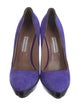 Tabitha Simmons Suede Pumps