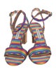 Tabitha Simmons Printed Slingback Sandals