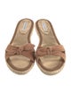 Tabitha Simmons Suede Bow Accents Espadrilles