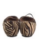 Tabitha Simmons Ponyhair Animal Print Mary Jane Flats