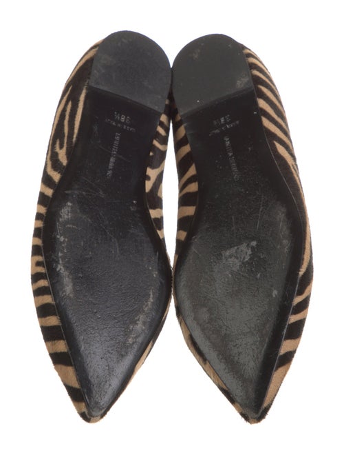 Tabitha Simmons Ponyhair Animal Print Mary Jane Flats