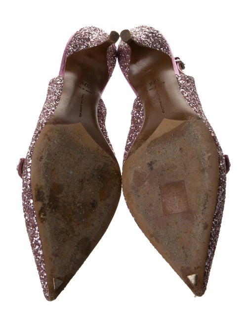 Tabitha Simmons Glitter Slingback Pumps