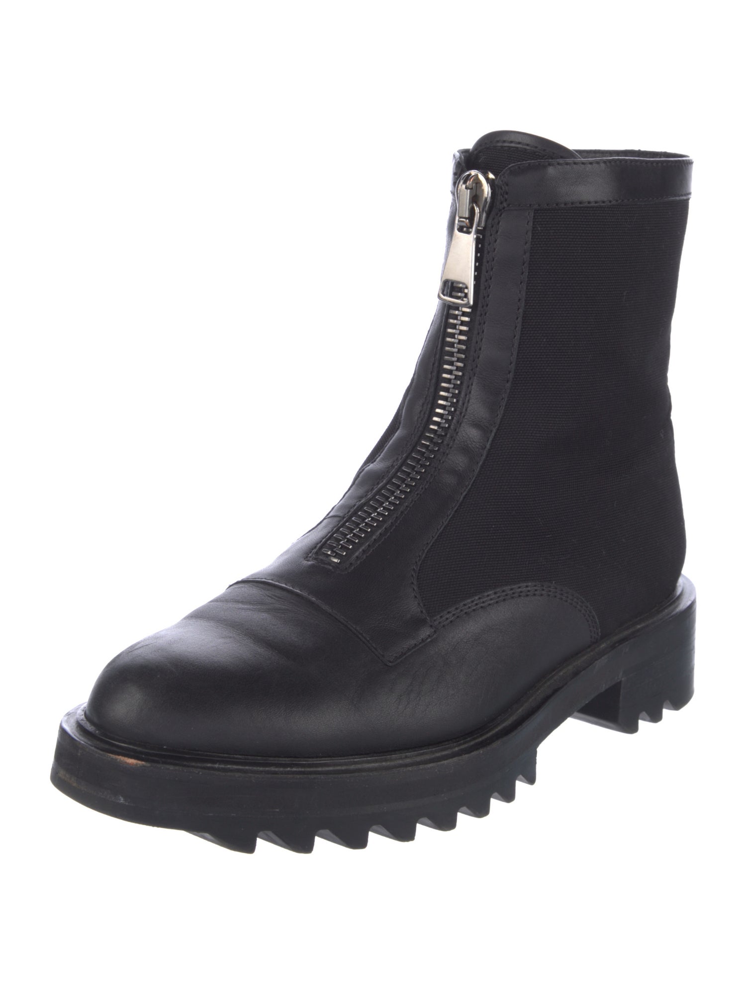 Tabitha Simmons Leather Combat Boots