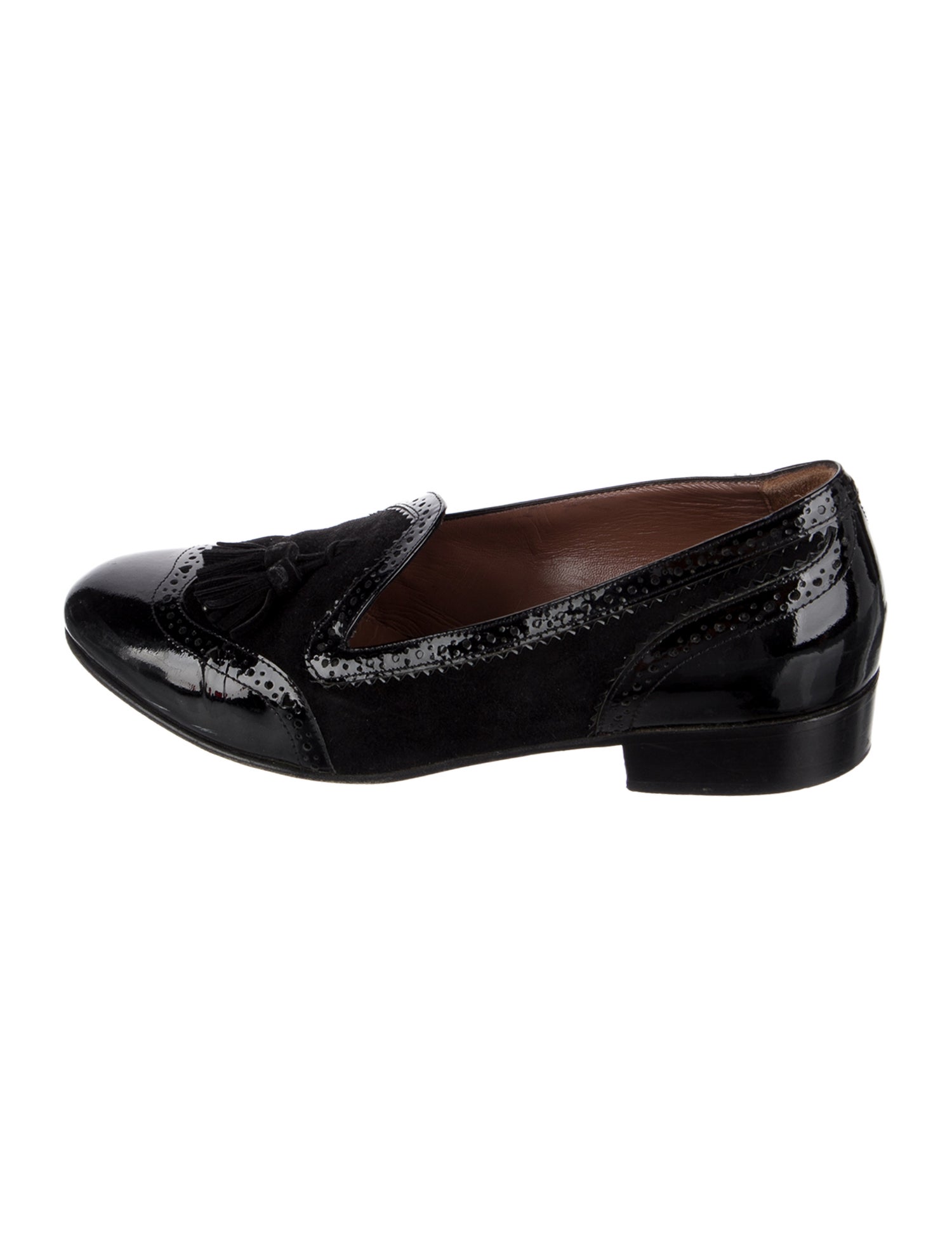 Tabitha Simmons Patent Leather Loafers