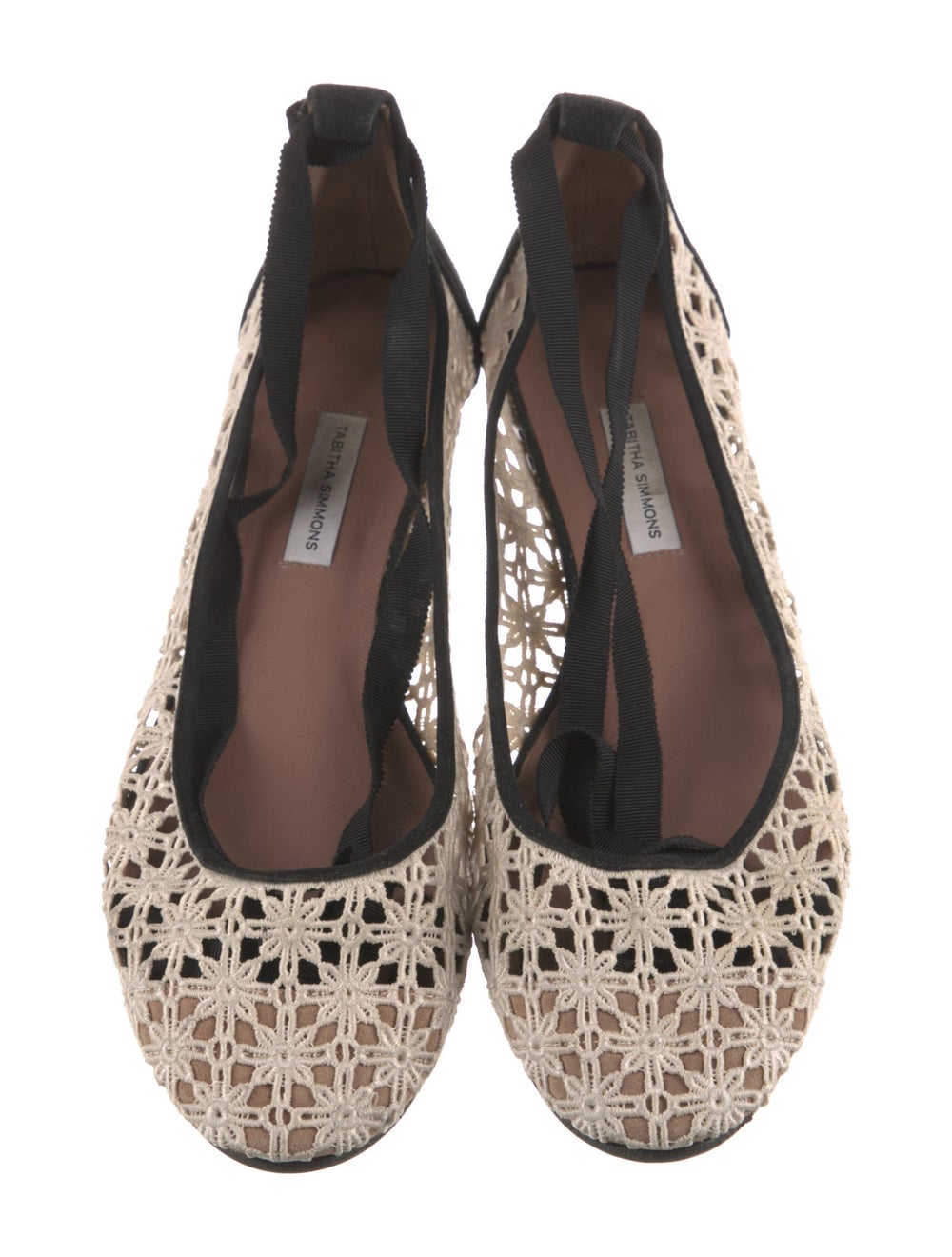 Tabitha Simmons Colorblock Pattern Ballet Flats - image 3