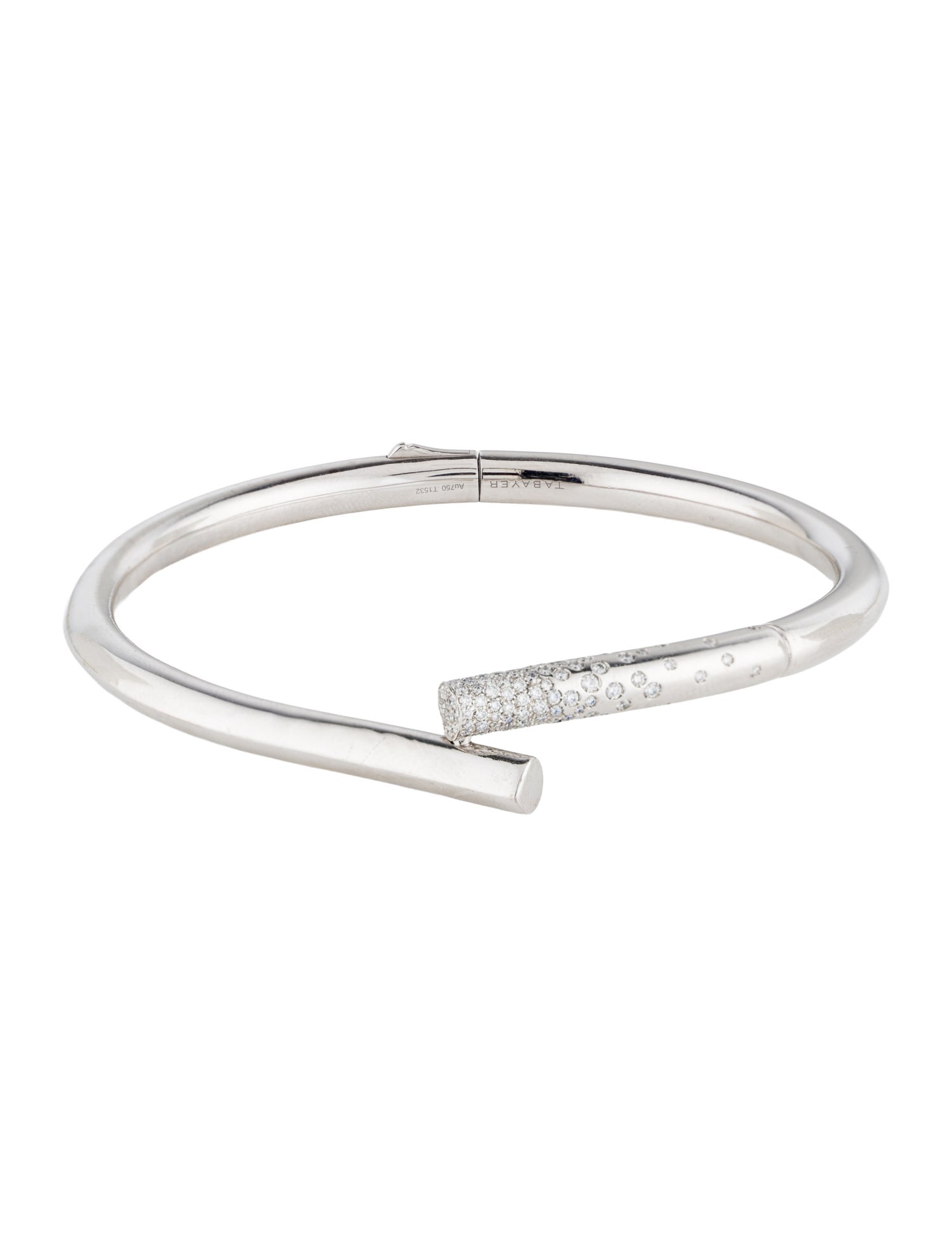 Tabayer 18K Diamond Oera Bangle Bracelet