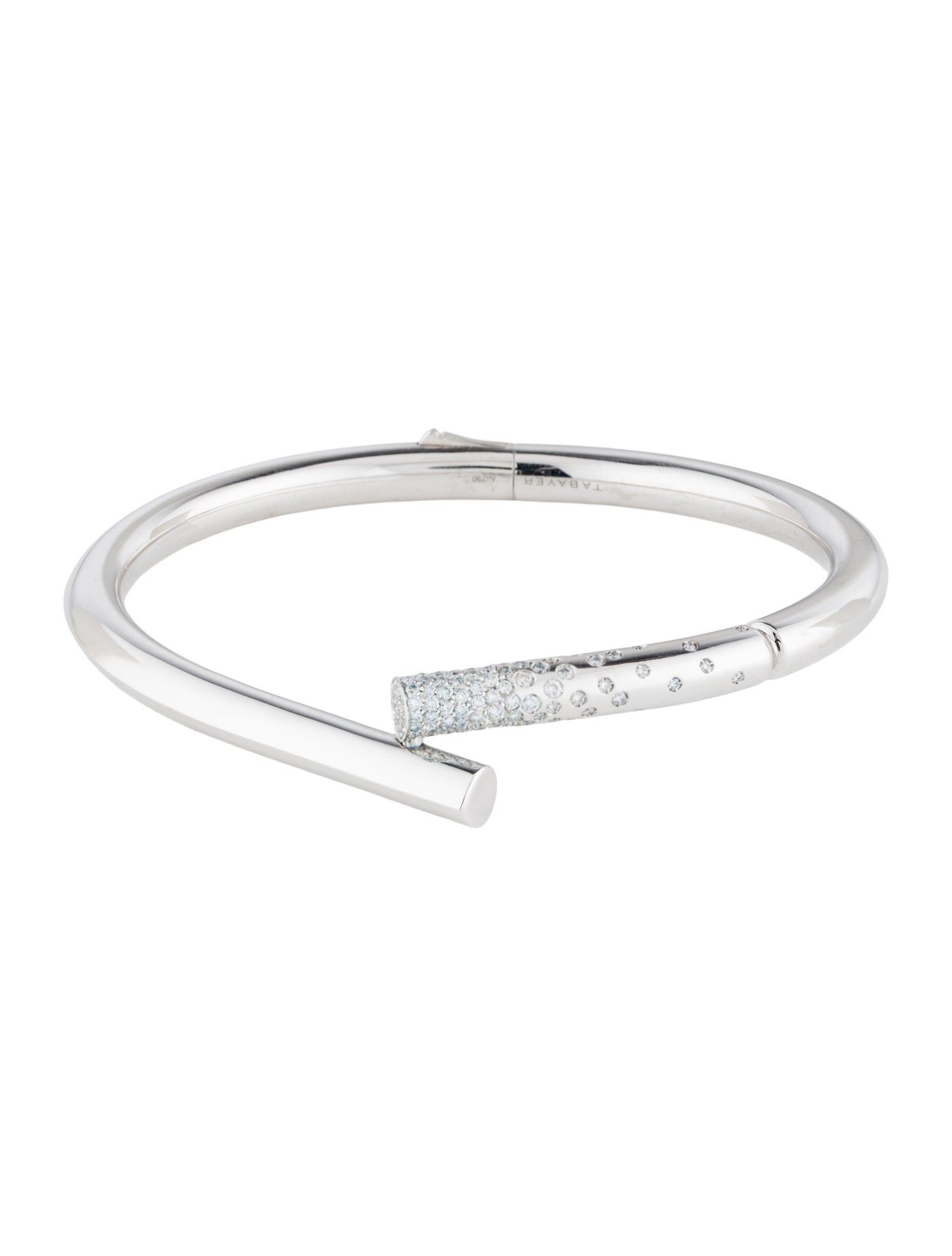 Tabayer 18K Diamond Oera Bangle Bracelet