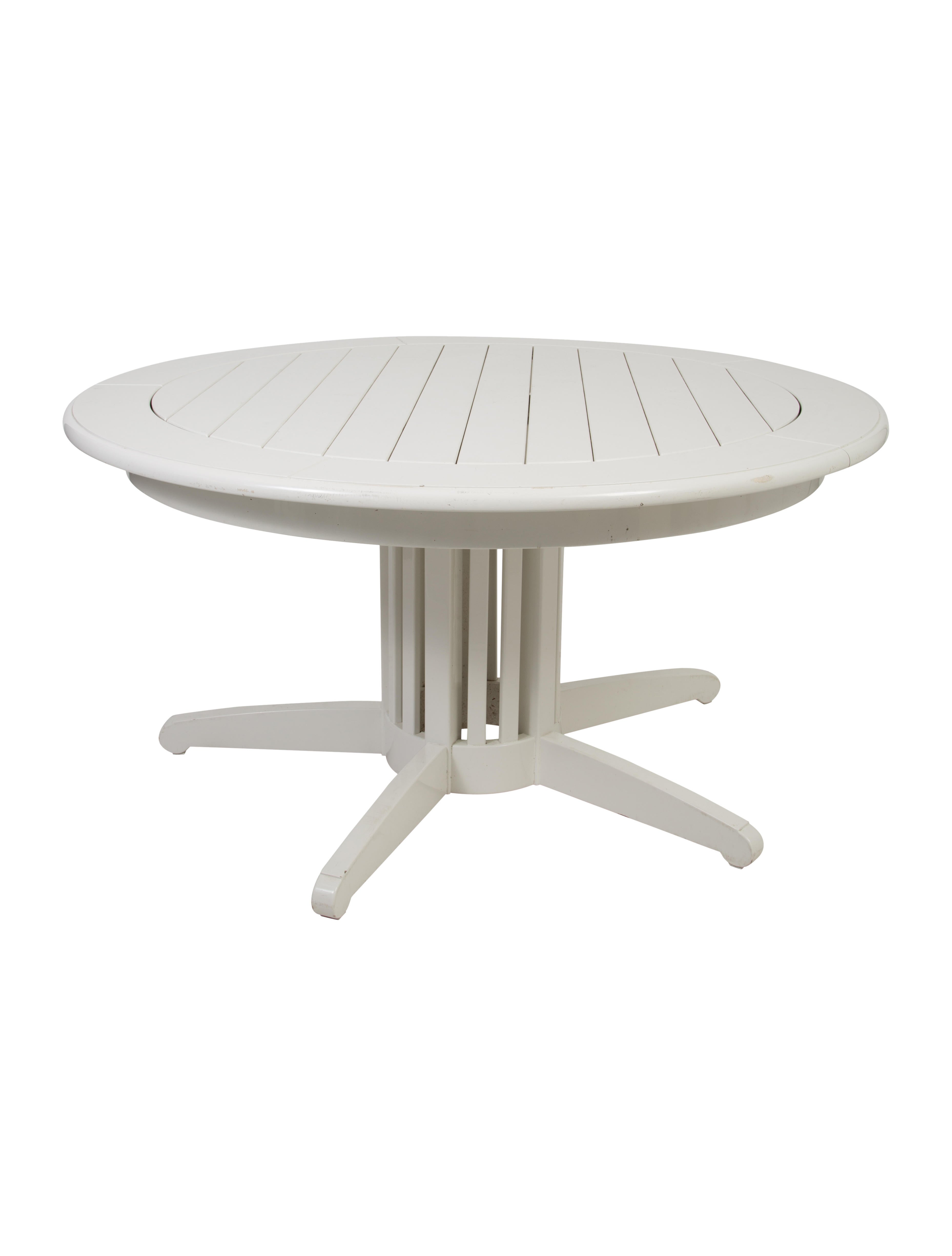 Table Weatherend Outdoor Dining Table White Outdoor, Furniture