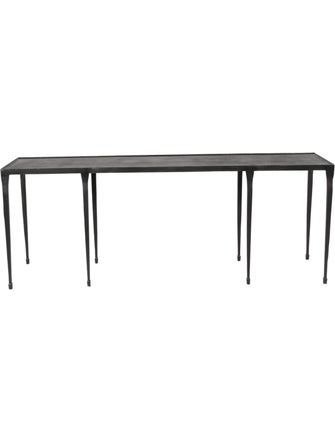 Table Silviano Metal Console Table