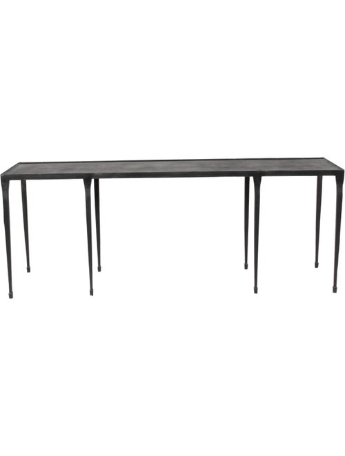 Table Silviano Metal Console Table