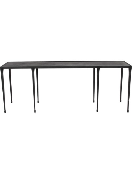 Table Silviano Metal Console Table