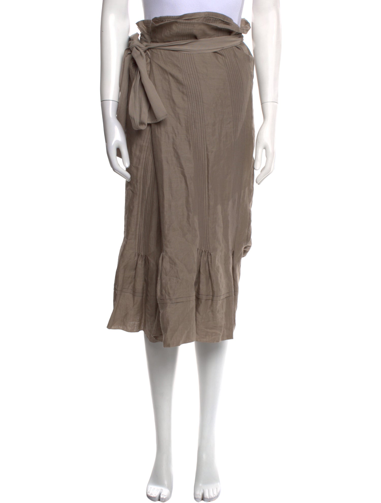 Tao Comme des Garçons Linen Wide Leg Pants