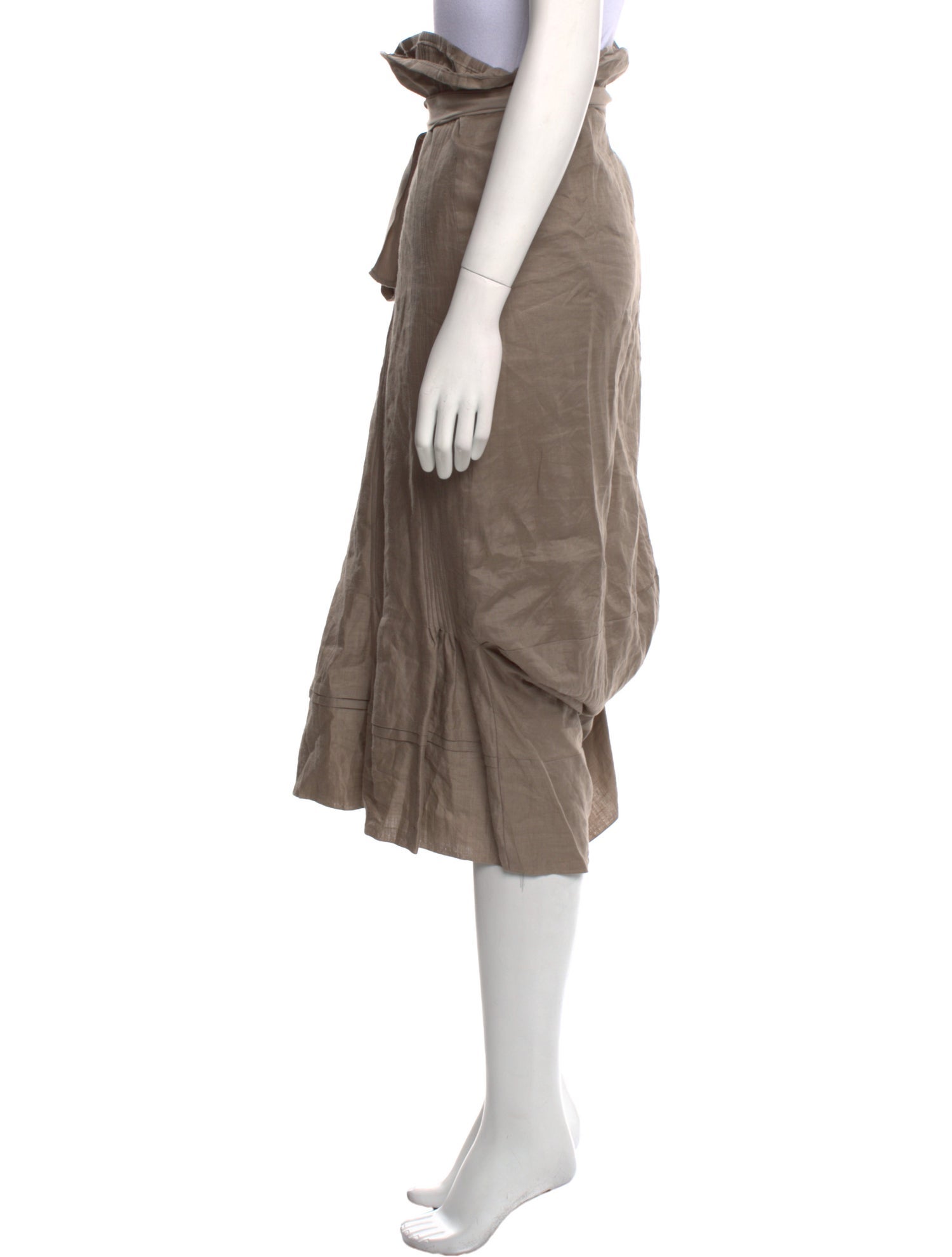 Tao Comme des Garçons Linen Wide Leg Pants