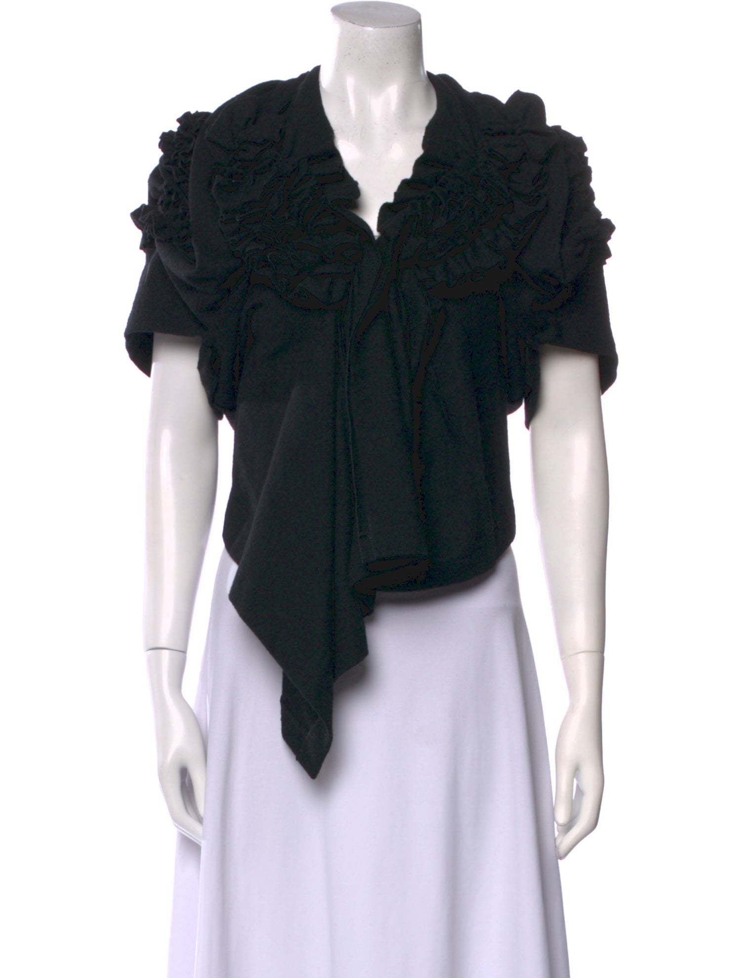 Tao Comme des Garçons Wool V-Neck Sweater