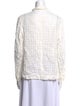 Tao Comme des Garçons Linen Long Sleeve Button-Up Top