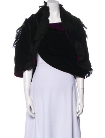 Tao Comme des Garçons set Velvet Shawl