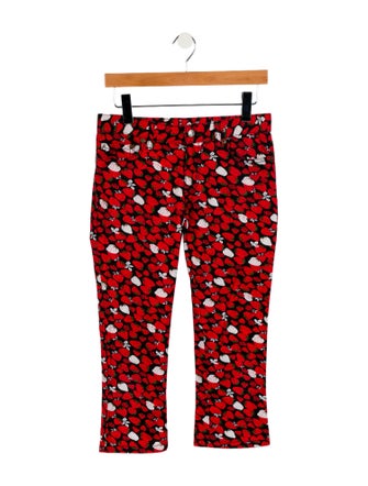 Tao Comme des Garçons Low-Rise Straight Leg Jeans