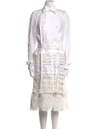 Tao Comme des Garçons Linen Midi Length Dress