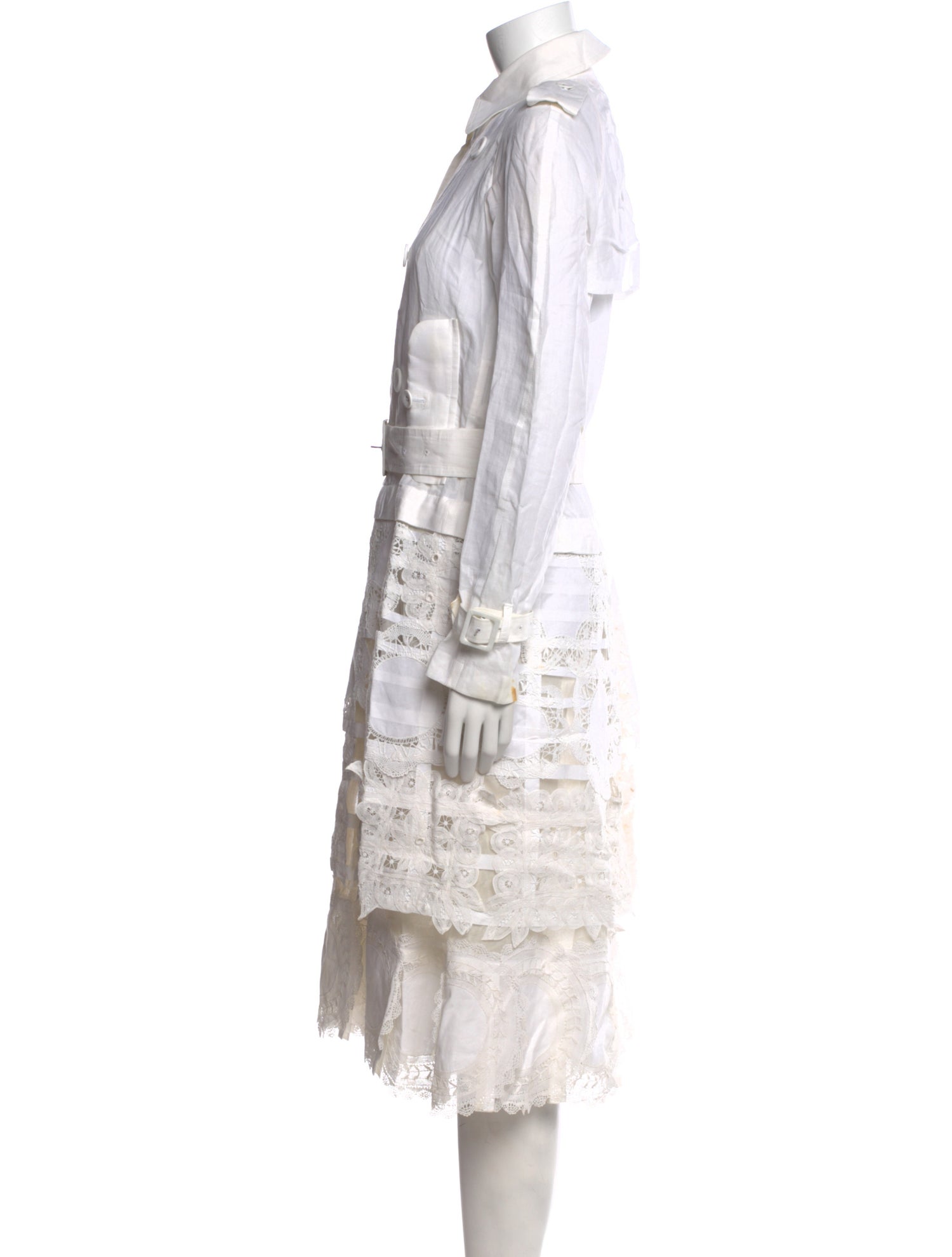 Tao Comme des Garçons Linen Midi Length Dress