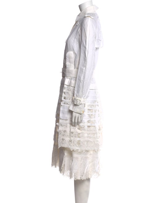 Tao Comme des Garçons Linen Midi Length Dress