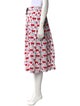 Tao Comme des Garçons Printed Knee-Length Skirt