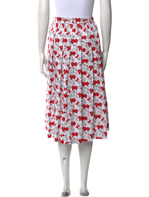 Tao Comme des Garçons Printed Knee-Length Skirt