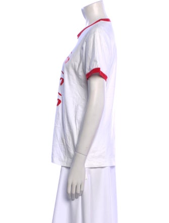 Tao Comme des Garçons Graphic Print Crew Neck T-Shirt