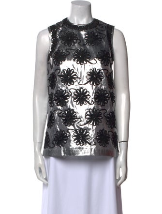 Tao Comme des Garçons Printed Crew Neck Top