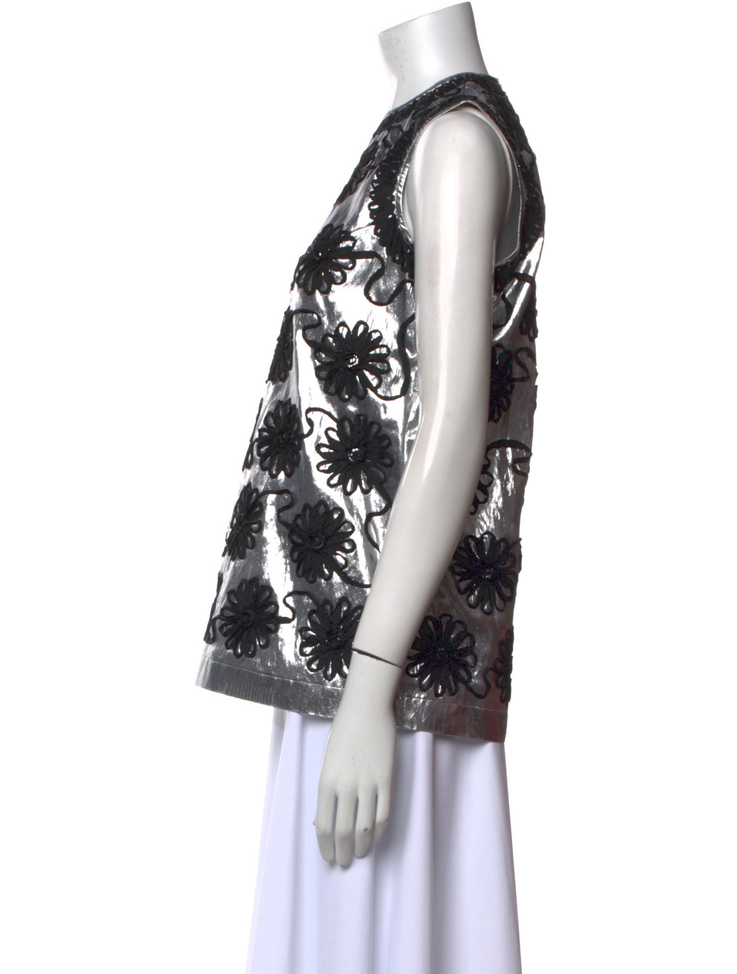 Tao Comme des Garçons Printed Crew Neck Top