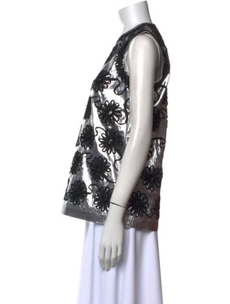 Tao Comme des Garçons Printed Crew Neck Top