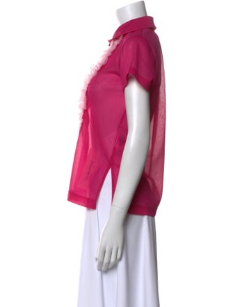 Tao Comme des Garçons Short Sleeve Button-Up Top