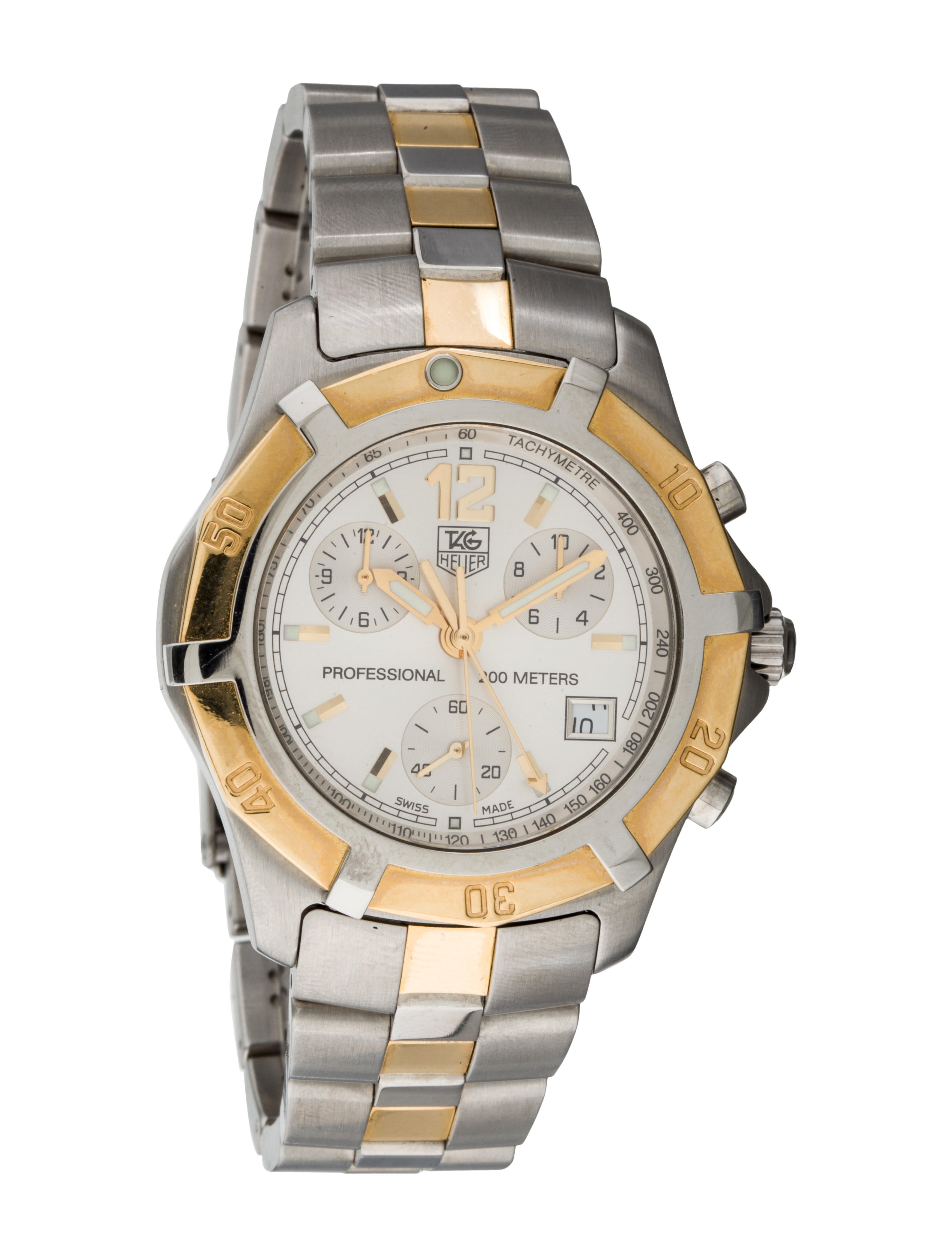 Tag Heuer 2000 Exclusive Chronograph Watch Bracelet TAG20466 The