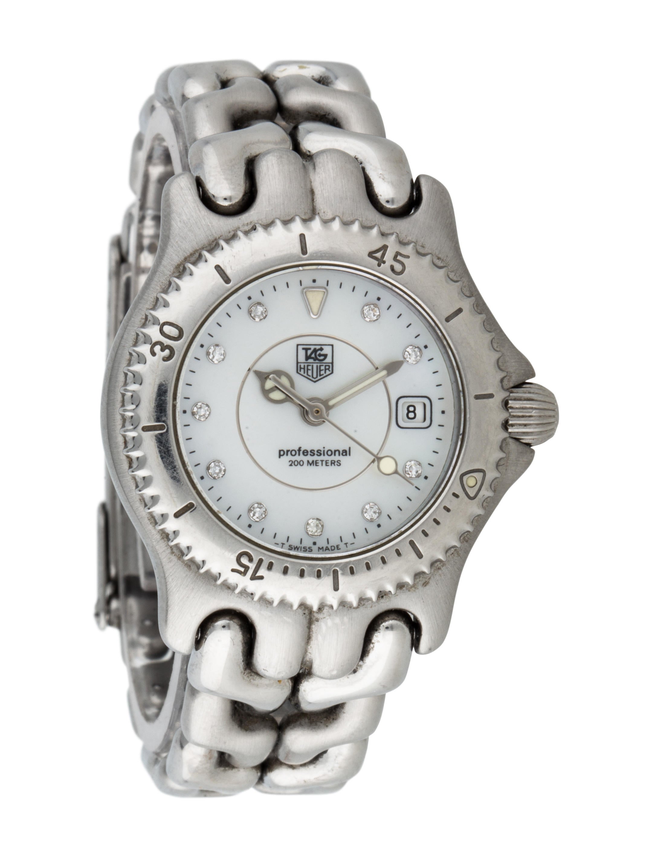 Tag Heuer Professional 200M Watch - WG131H | The RealReal