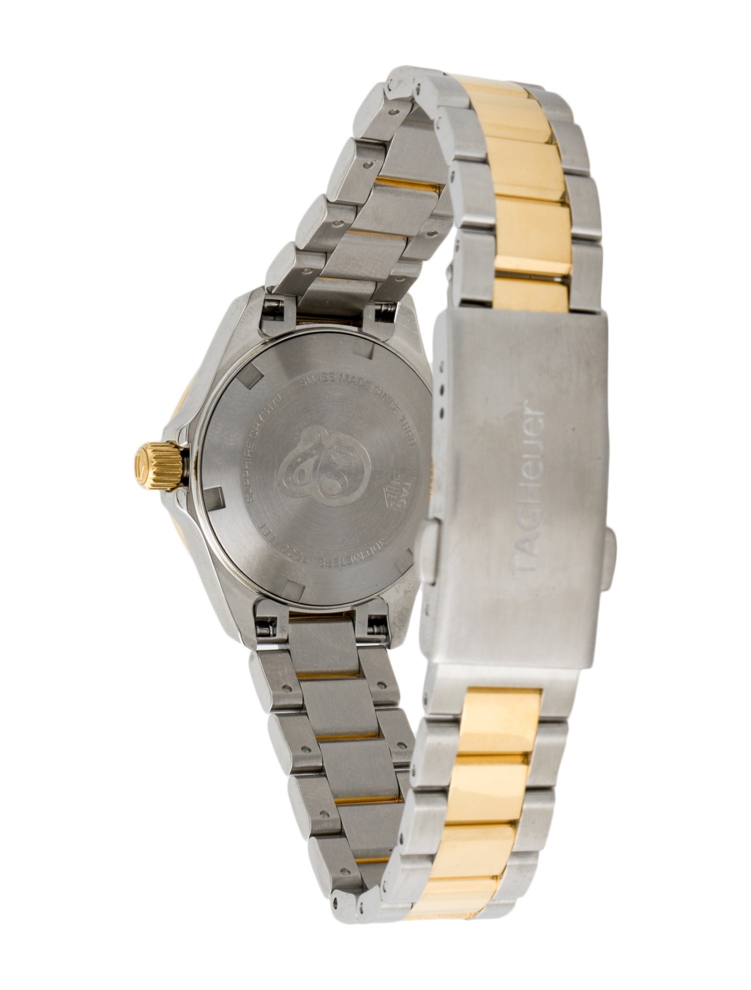 Tag Heuer Aquaracer WBD2120.BB0930 – Orologio Subacqueo Automatico Uomo, Cassa 41mm Bicolore Acciaio E Oro, Quadrante Blu
