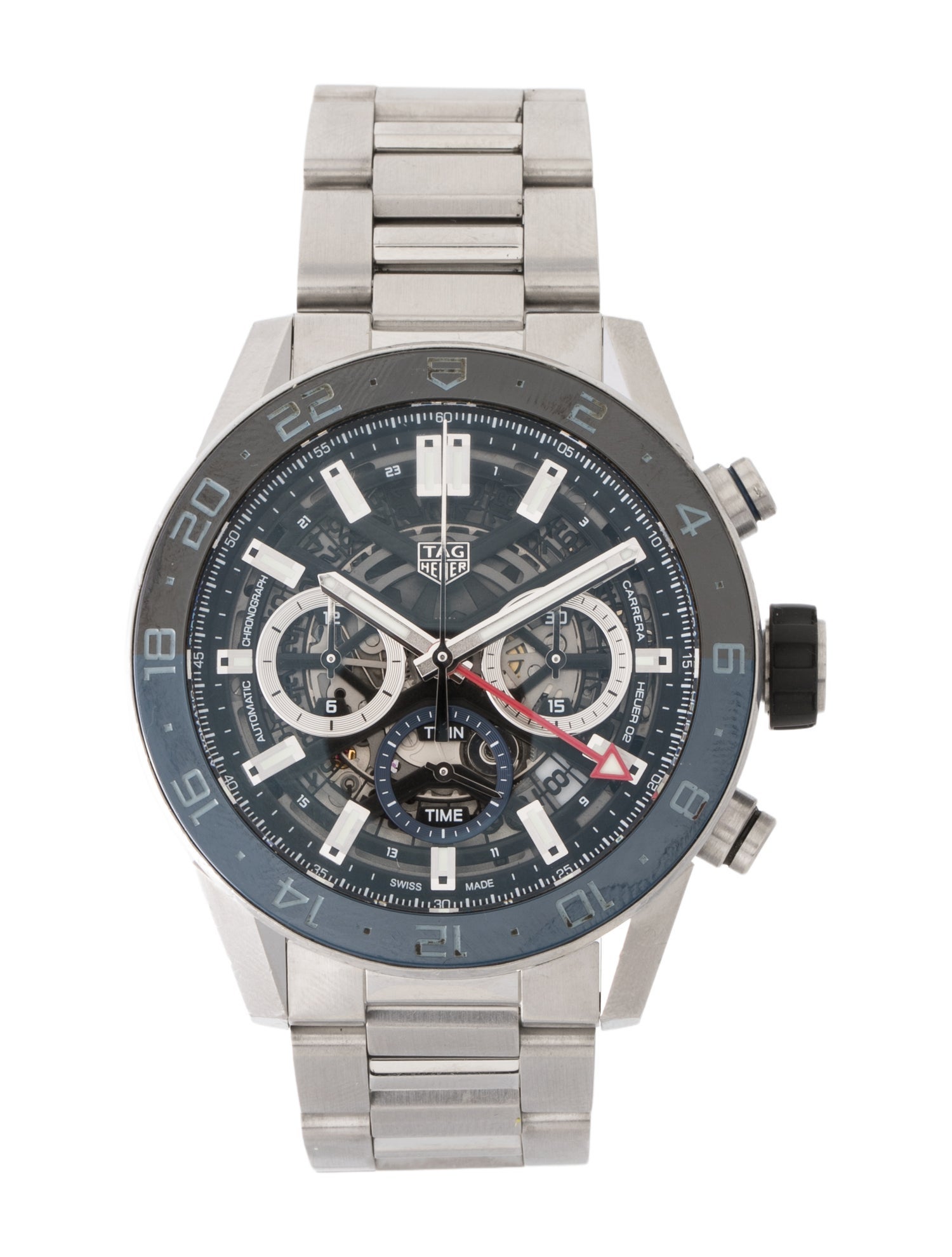 Tag Heuer Carrera Chronograph Twin-Time Watch