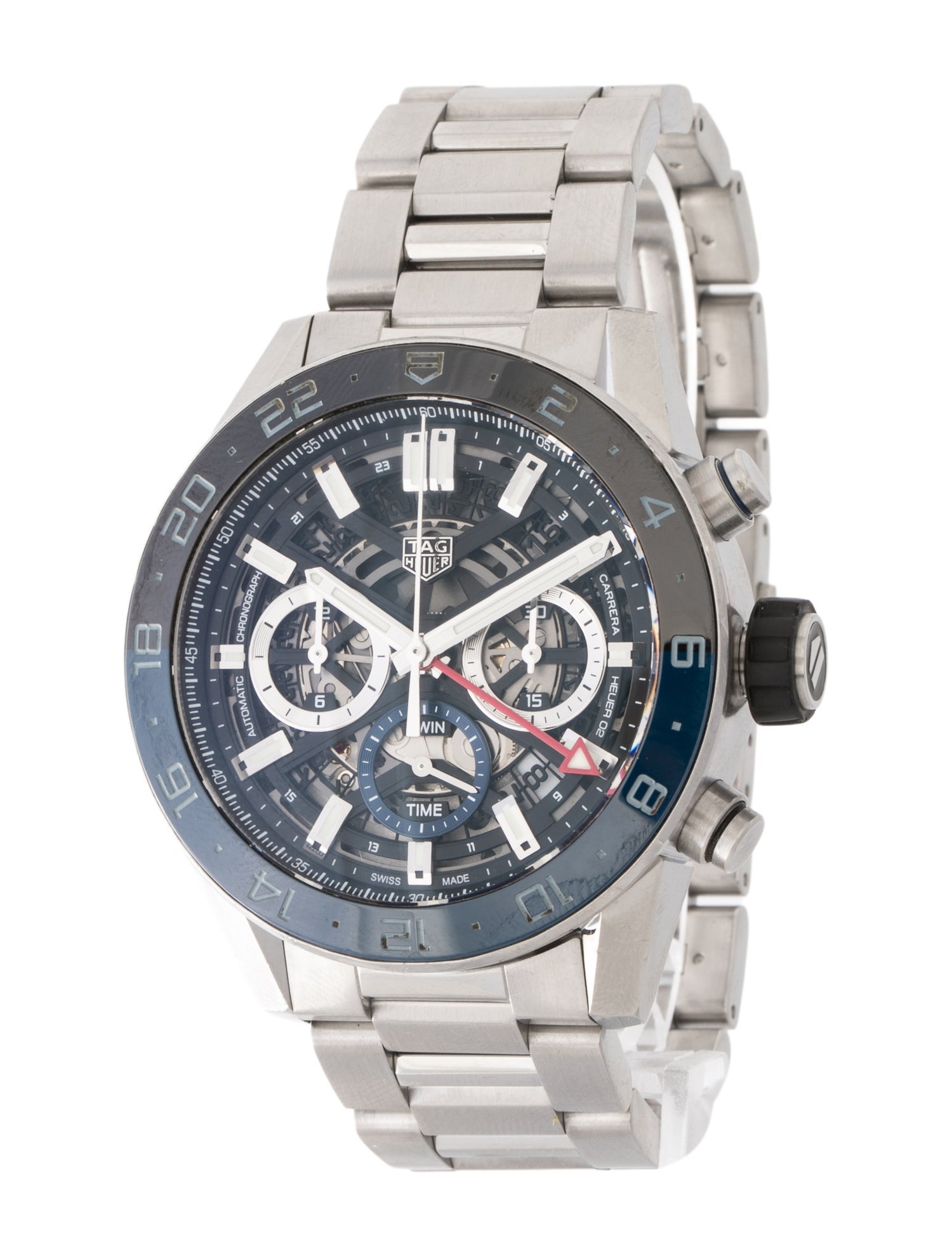 Tag Heuer Carrera Chronograph Twin-Time Watch