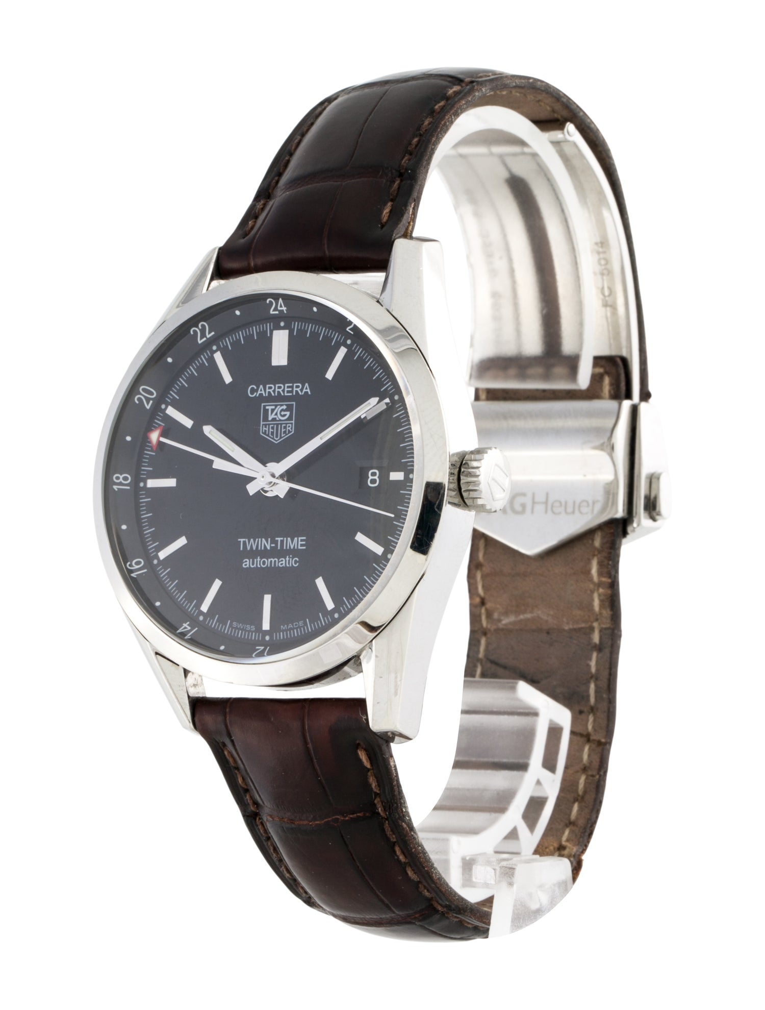 Tag Heuer Carrera Twin-Time Watch