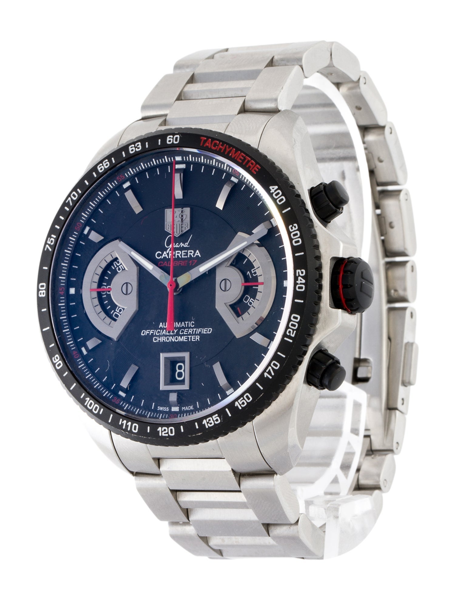 Tag Heuer Grand Carrera Chronometer Watch