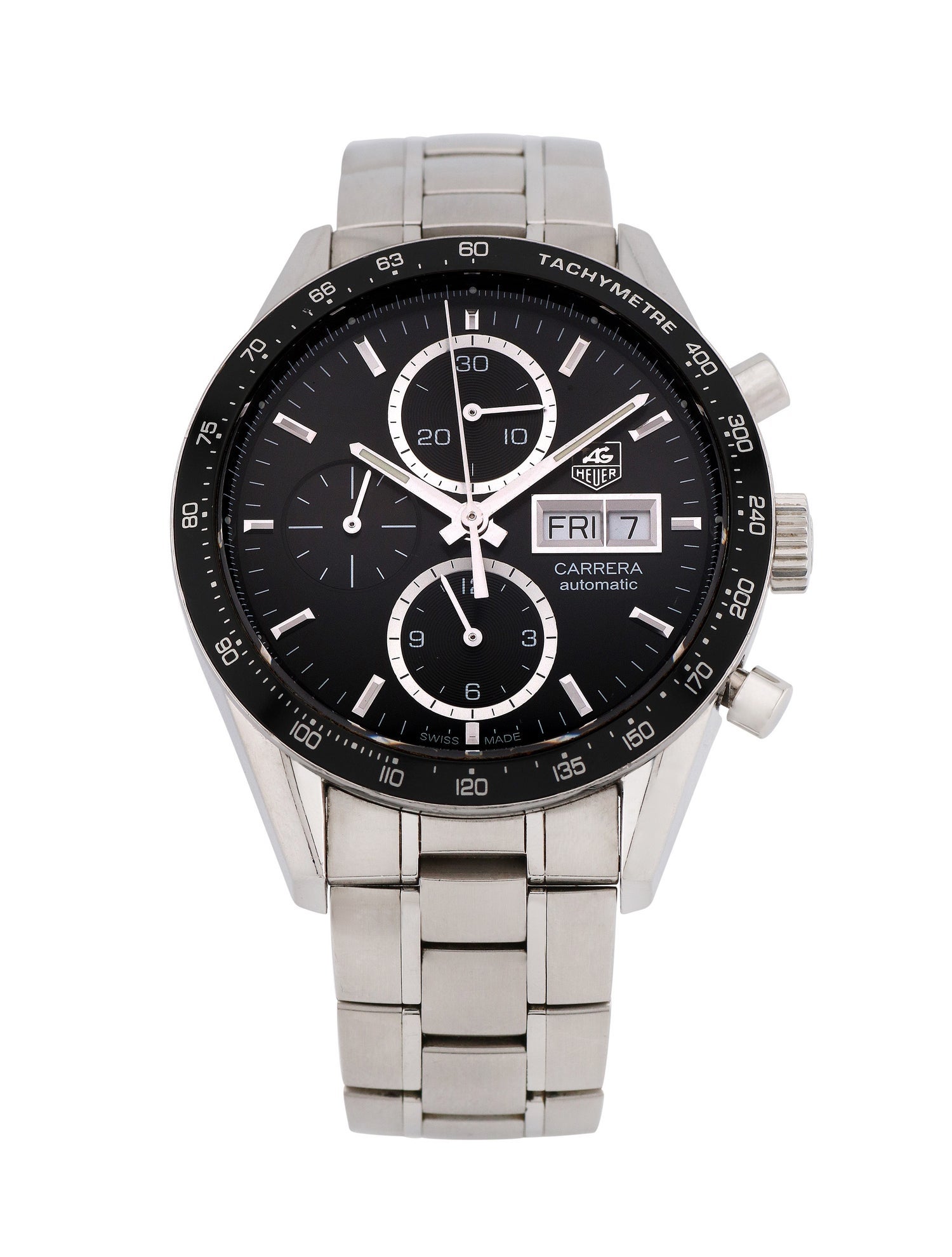 Tag Heuer Carrera Day Date Chronograph Watch