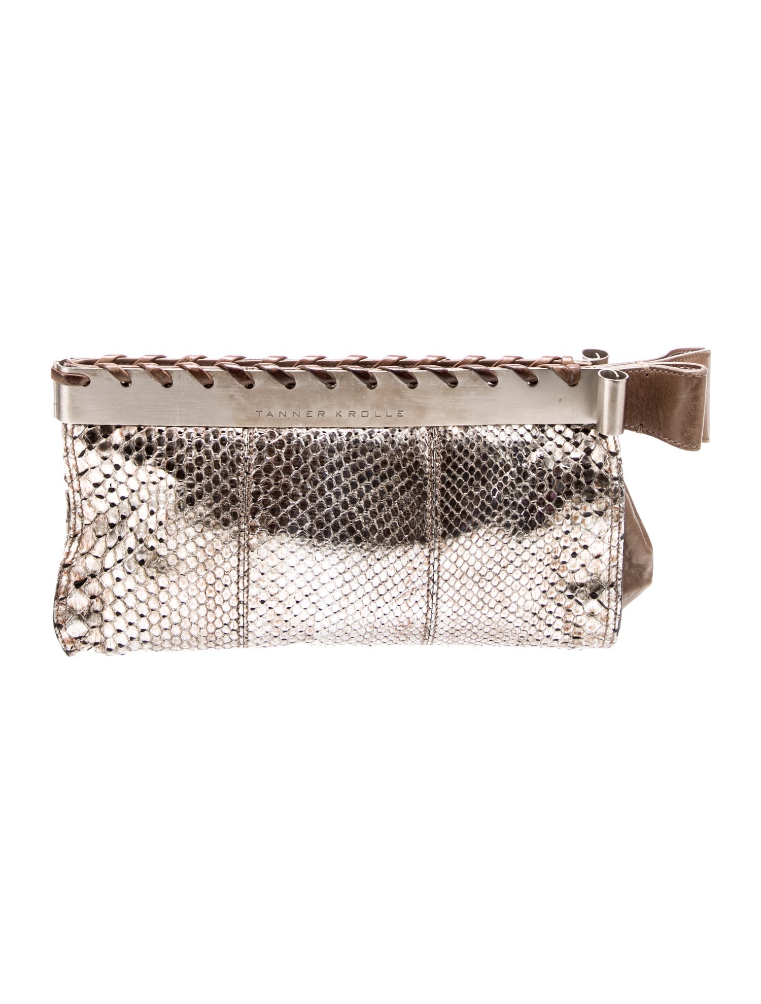 Tanner Krolle Embossed Leather Belt Bag