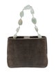 Tanner Krolle Embossed Leather Top Handle Bag