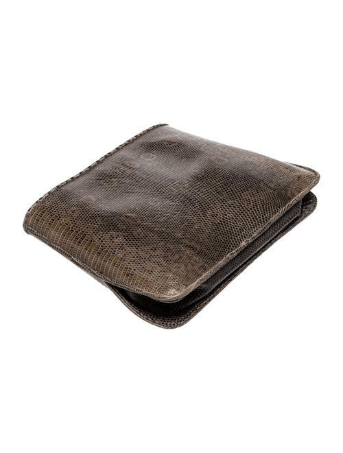 Tanner Krolle Embossed Leather Top Handle Bag