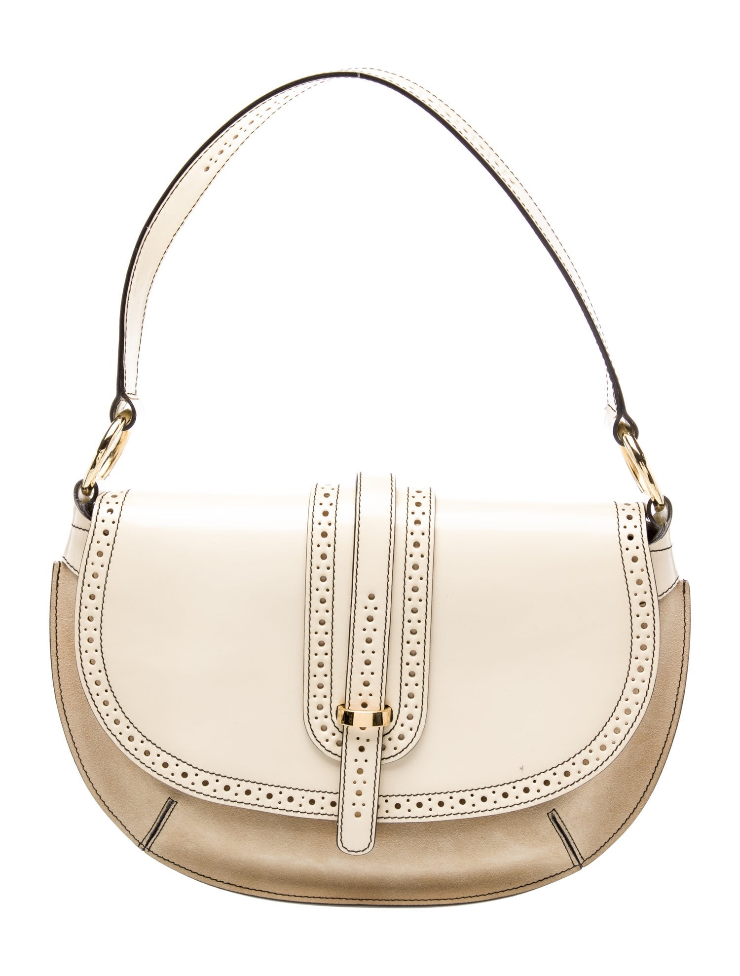 Tanner Krolle Suede Top Handle Bag