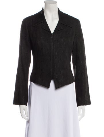 Tom and Linda Platt Jackets Tweed Pattern Evening Jacket M