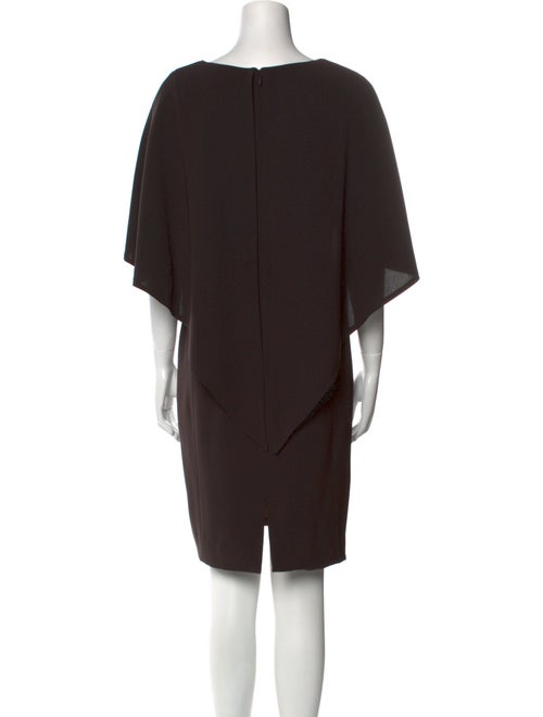 Tom and Linda Platt V-Neck Knee-Length Dress