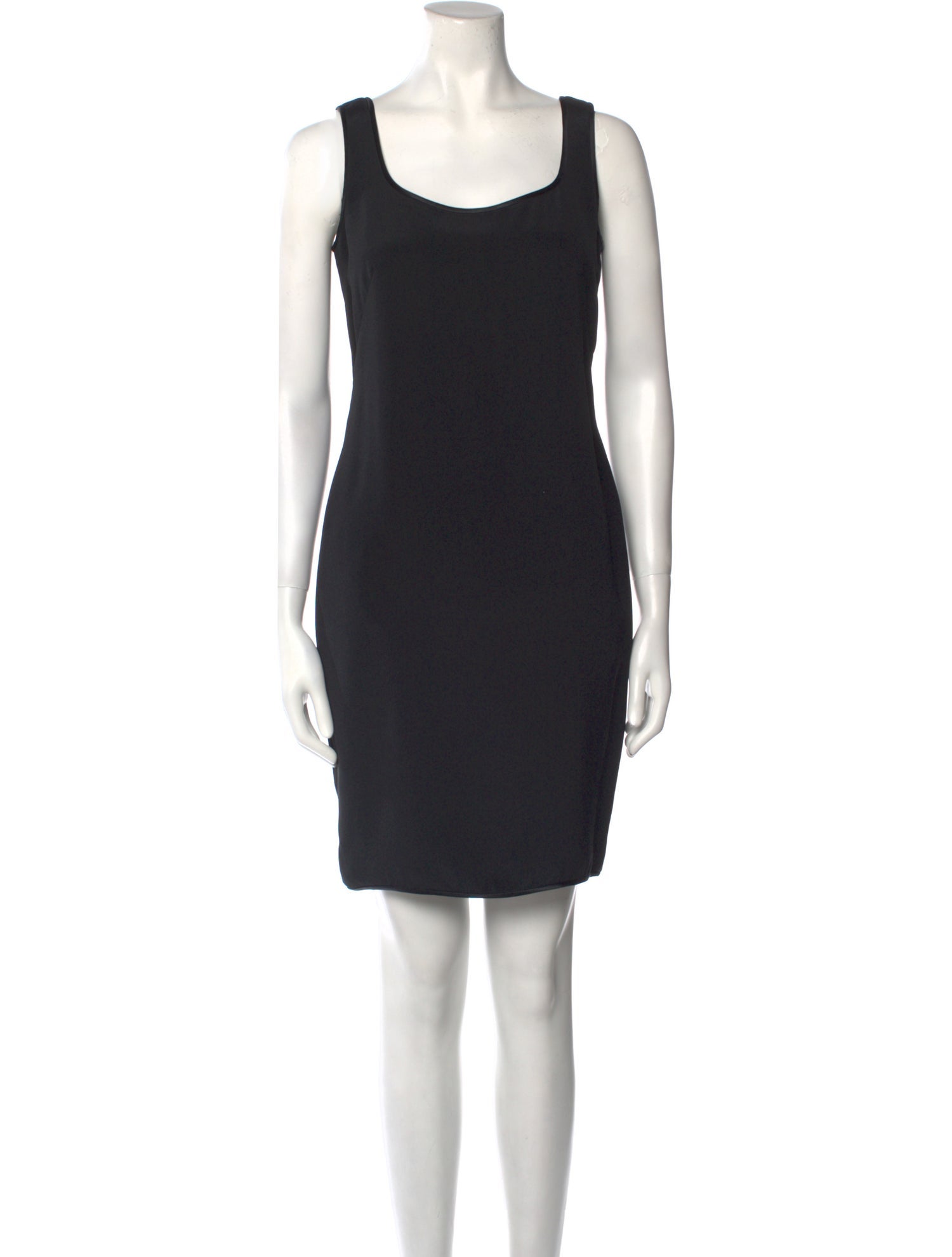 Tom and Linda Platt Scoop Neck Mini Dress