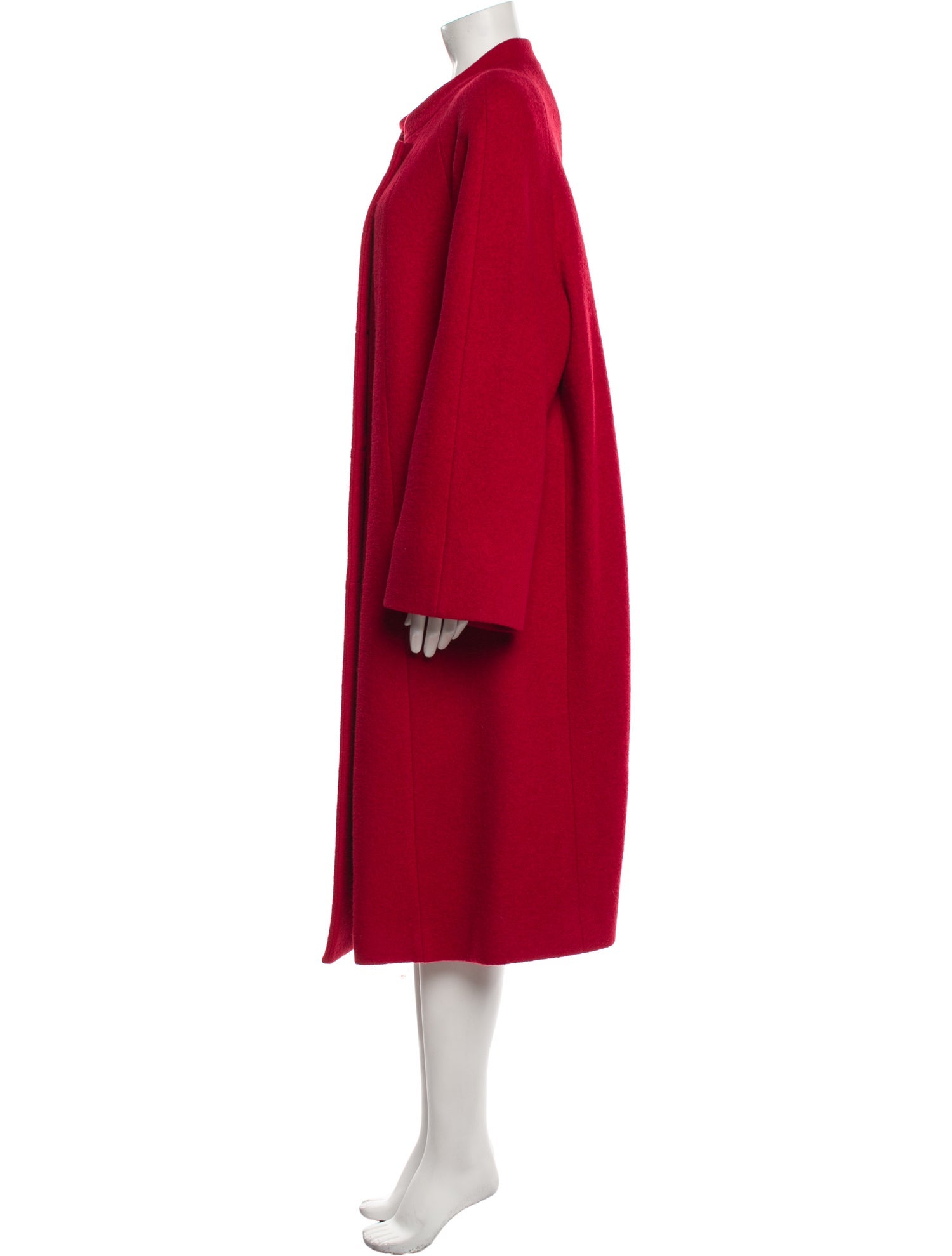 Tom and Linda Platt Wool Trench Coat