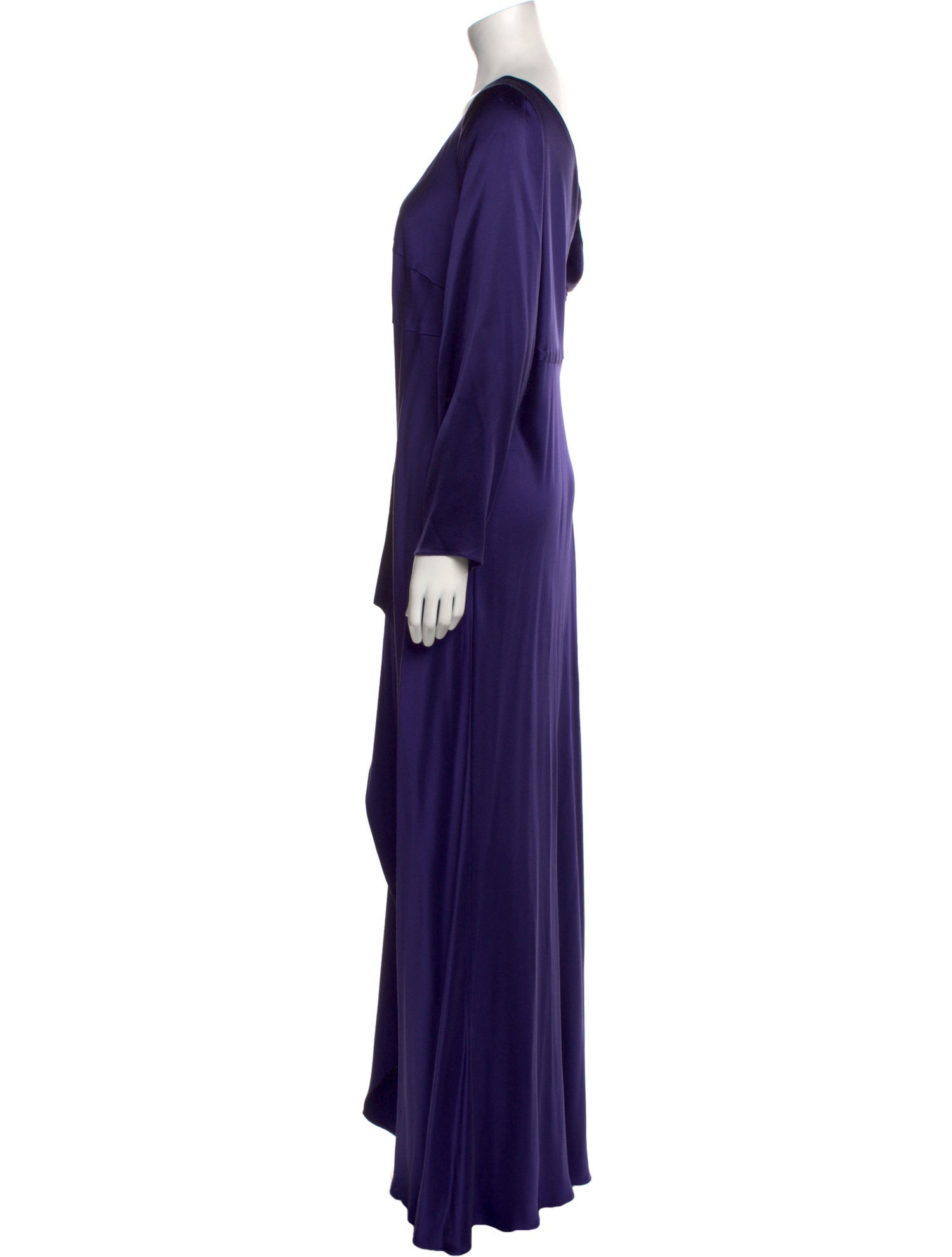 Tom and Linda Platt Cowl Neck Long Dress