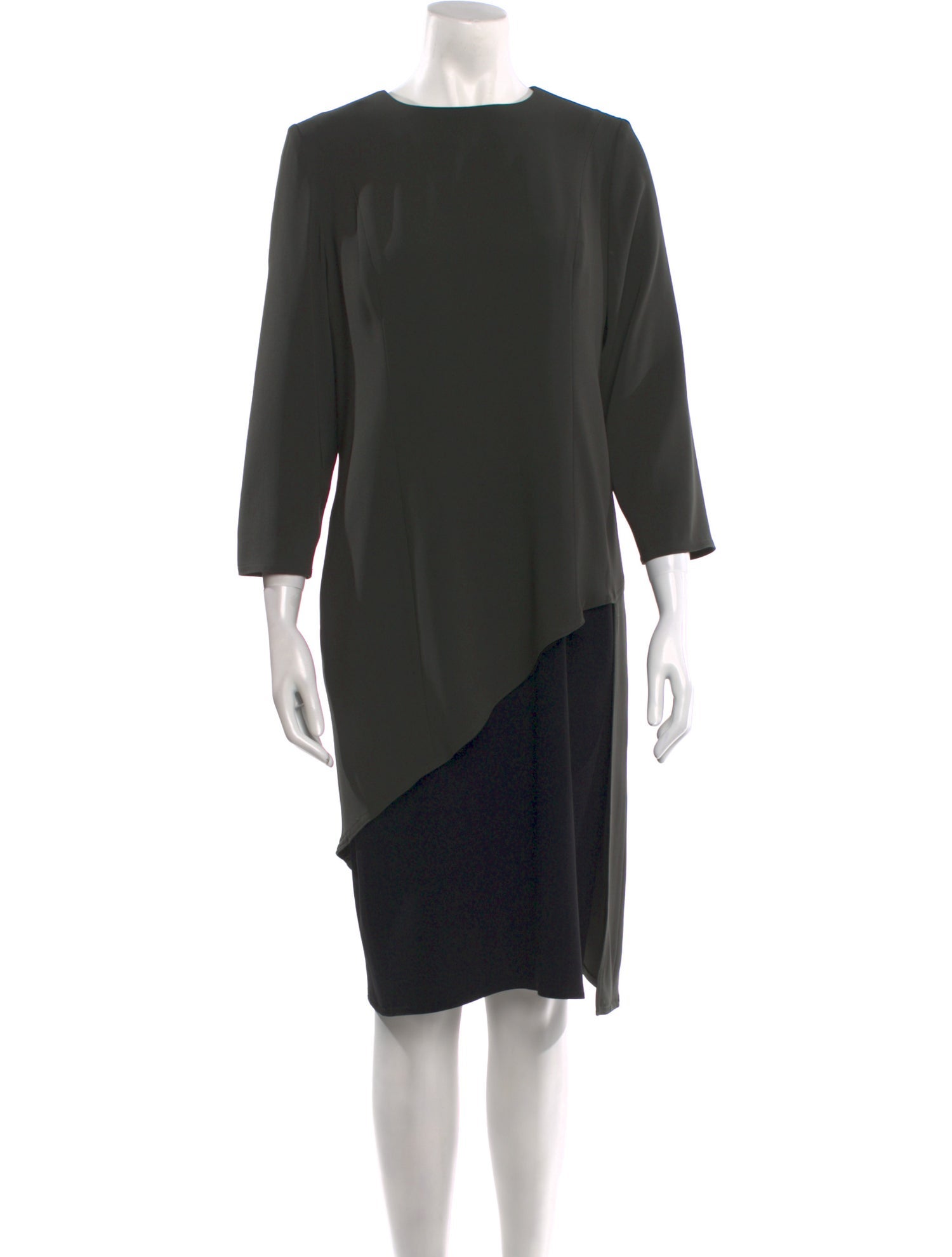 Tom and Linda Platt Silk Midi Length Dress